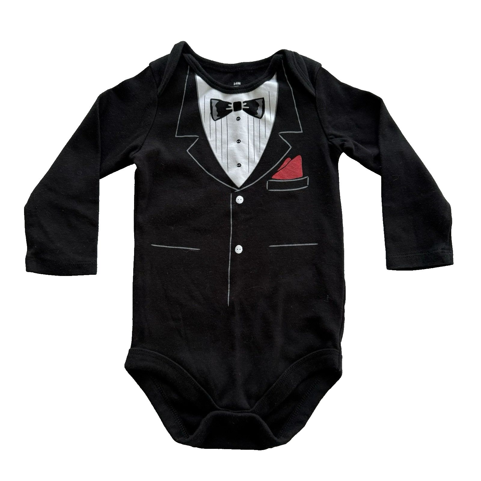 A toddler bodysuit listed on a US resale marketplace in September 2026